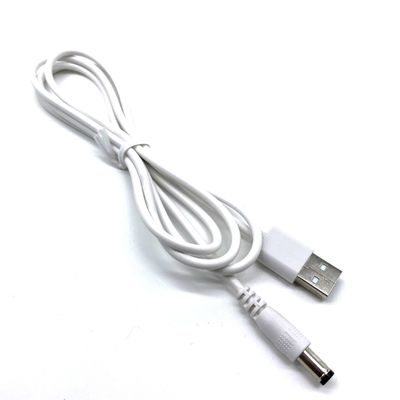 Cable de charge rapide en courant continu de type mâle à USB-A 5,5 x 2,1 mm Brosse à dents électrique