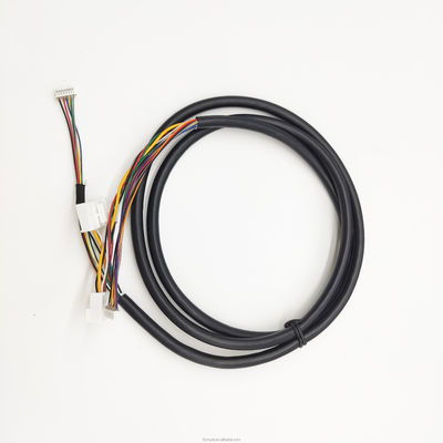 Assemblage de harnais de câbles électriques personnalisés avec connecteur multis