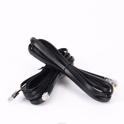 Catégorie 5e câbles LAN Ethernet plats Catégorie 6 RJ45 6 Conducteurs