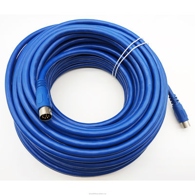 Cable personnalisé 8P DIN longueur 25M Appareil électroménager AWG16-AWG28
