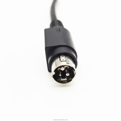3P Audio mâle 3 broches DIN câble d'alimentation haut-parleur multimédia