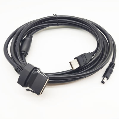 2m 12V 24V câble d'imprimante USB 8P connecteur à l'équipement de point de vente en continu