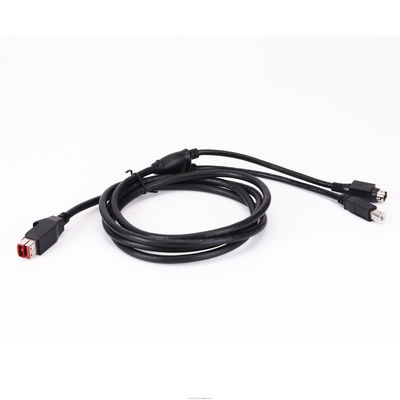 5A Nylon 24V alimenté par câble USB vers USB-B
