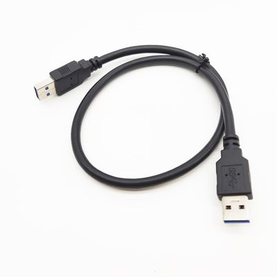 USB2.0 3.0 Logo de longueur personnalisée M/M Type A à un câble de charge rapide USB
