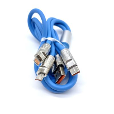 USB 3 en 1 câble de charge de données 3A 5A charge rapide