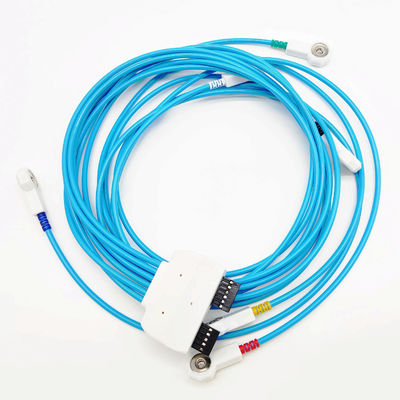 Les câbles médicaux ECG 4.0mm ECG Snap à 2,54 connecteur fil médical