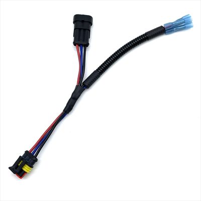 Assemblage de câblage de véhicule sur mesure harnais de câble automobile harnais de câble automobile avec plusieurs connecteurs